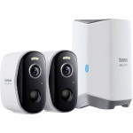 IP-камера BASEUS Security N1 Plus Outdoor Camera 2K 2-Cam Kit EU