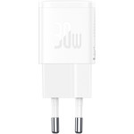 Зарядний пристрій BASEUS Cube Pro Fast Charger 1C 30W White (CCXF000302)