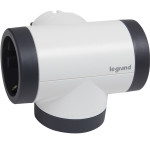 Мережевий розгалужувач LEGRAND Premium 3x2K+3 White, 3 розетки (694521)