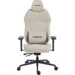 Крісло геймерське GAMEPRO GC760 Fabric Light Gray (GC760LG)