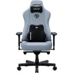 Кресло геймерское ANDA SEAT Kaiser 3E Fabric XL Gray Blue