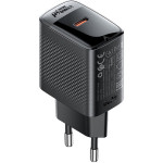 Зарядний пристрій ACEFAST A102 Fast Charge Wall Charger GaN PD30W (1xUSB-C) Black