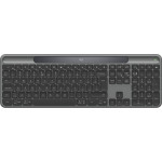 Клавіатура бездротова LOGITECH Signature Slim Solar+ K980 for Business Graphite (920-013779)