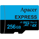 Карта памяти APACER microSDXC Express 256GB UHS-I U3 V30 A1 Class 10 (AP256GMCEXG3X17-RA)