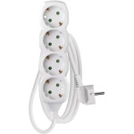 Подовжувач EMOS P0425R White, 4 розетки, 5м