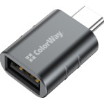 Адаптер OTG COLORWAY USB-C to USB-A 3.2 (CW-AD-AC3)