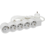 Подовжувач LEGRAND Standard 5x2K+3 White, 5 розеток, 1.5м (694555)