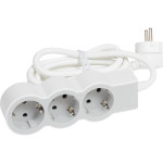 Подовжувач LEGRAND Standard 3x2K+3 White, 3 розетки, 5м (694567)