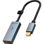 Адаптер CABLETIME 4K 30Hz Mini DP to HDMI 0.15м Gray (CP26A)
