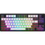 Клавіатура бездротова HATOR Skyfall 80 Pro Aurum Vanila Silent Switch UA Gray/Black (HTK4180UA)