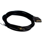 Кабель PATRON DisplayPort - HDMI 1.8м 4K@60Hz Black