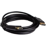 Кабель PATRON DisplayPort - HDMI 3м 4K@60Hz Black