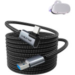 Кабель CABLETIME USB3.0 AM/CM 36W Data Link to Oculus Quest 2 VR Alternative 5м (CA43P)