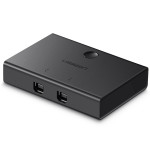KM-переключатель UGREEN 1xUSB-A to 2xUSB-B for 2 PCs (30345)