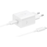 Зарядний пристрій SAMSUNG EP-T4511 45W PD3.0 White w/Type-C cable (EP-T4511XWEGEU)