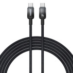 Кабель BASEUS Discolor Type-C to Type-C 100W 1м Cluster Black (P10374902111-00)