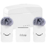 Бездротовий петличний мікрофон FIFINE M9W White
