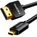 Кабель UGREEN HD127 Micro-HDMI/HDMI v2.0 1м Black (30148)