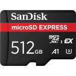 Карта пам'яті SANDISK microSDXC Express 512GB UHS-I U3 A1 Class 10 (SDSQXFN-512G-GN4NN)