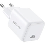 Зарядний пристрій UGREEN X512 GaN 20W 1xUSB-C, PD3.0, QC4.0 Wall Charger White (55554)