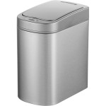 Умная корзина для мусора XIAOMI NINESTARS Waterproof Sensor Trash Can 7L Space Silver (DZT-7-2)