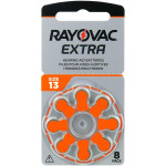 Батарейка для слухових апаратів RAYOVAC Extra 13 8шт/уп (13AUX-8XEMF)