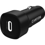 Автомобільний зарядний пристрій CANYON OnDrive 30 1xUSB-C, 30W Black (CNE-CCABR2C)