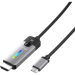 Кабель J5CREATE USB-C - HDMI USB-C to HDMI v2.1 1.8м Black/Gray