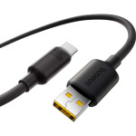 Кабель BASEUS Foamed Silicone USB to Type-C 2м Cosmic Black (E0426804)