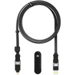 Кабель ROLLING SQUARE inCharge XL 2м Black (XLM01R)