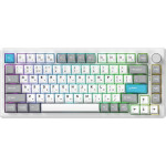 Клавіатура бездротова GAMEPRO Asgard Yord MK266WH Keychron Super Red Switch White