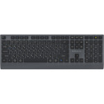 Клавіатура бездротова REAL-EL RK-715 Wireless Black (EL123100051)