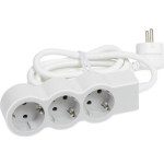 Подовжувач LEGRAND Standard 3x2K+3 White, 3 розетки, 3м (694559)