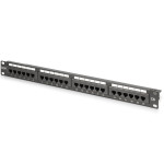 Патч-панель DIGITUS 1U 19" 24-port UTP Cat.6 у зборі (DN-91624U-CR)