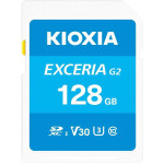 Карта памяти KIOXIA (Toshiba) SDXC Exceria G2 128GB UHS-I U3 V30 Class 10 (LNEX2L128GG4)