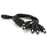 Розгалужувач живлення VOLTRONIC DC-F to 5xDC-M (5.5x2.5мм) 40см (YT-DC-F=>5XDC-M-40/30493)