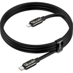 Кабель HOCO U143 Joy Type-C to Lightning 1.2м Black