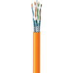 Кабель мережевий ЗЗКМ S/FTP Cat.6a LSZH 4x2x0.57 CU Orange 500м (70910361)