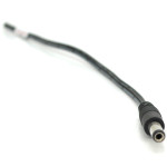 Роз'єм живлення VOLTRONIC DC(M) 5.5*2.1мм Black 25см (YT-DC-M-30/17360)