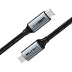 Кабель CABLETIME USB3.2 CM/CM 100W, 20Gbps, 4K@60Hz 1м (CU20H)