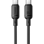 Кабель BASEUS Silky Series Type-C to Type-C 100W 1м Black (P10377704113-00)