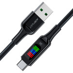 Кабель ACEFAST C7-04 USB-A - USB-C 60 Вт 1.2м Black