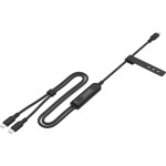 Кабель DIGITUS USB-C 2-в-1, 140 Вт 1.8м (AK-300170-018-S)