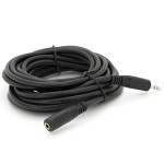 Кабель-подовжувач VOLTRONIC Premium Connectors mini-jack 3.5mm 5м Black