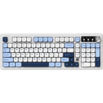Клавіатура бездротова AJAZZ AF98 Plus Wireless White/Blue