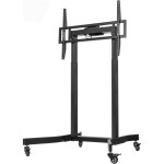 Презентаційна стійка з кріпленням під ТВ QUBE 100B120 50"-100" Black