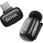 Бездротовий петличний мікрофон BOYA Mini-16 Tiniest Wireless Microphone Type-C Black