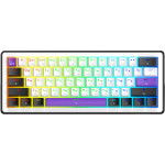 Клавиатура HATOR Hellyberry HK60 Linear Switch White/Violet