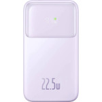 Повербанк BASEUS Comet Series Dual Cable Digital Display Fast Charge 22.5W 20000mAh Purple (PPMD020105)