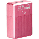 Флешка 16GB VERICO Mini Cube USB 2.0 Pink (1MCOV-M7PKG3-NN)
